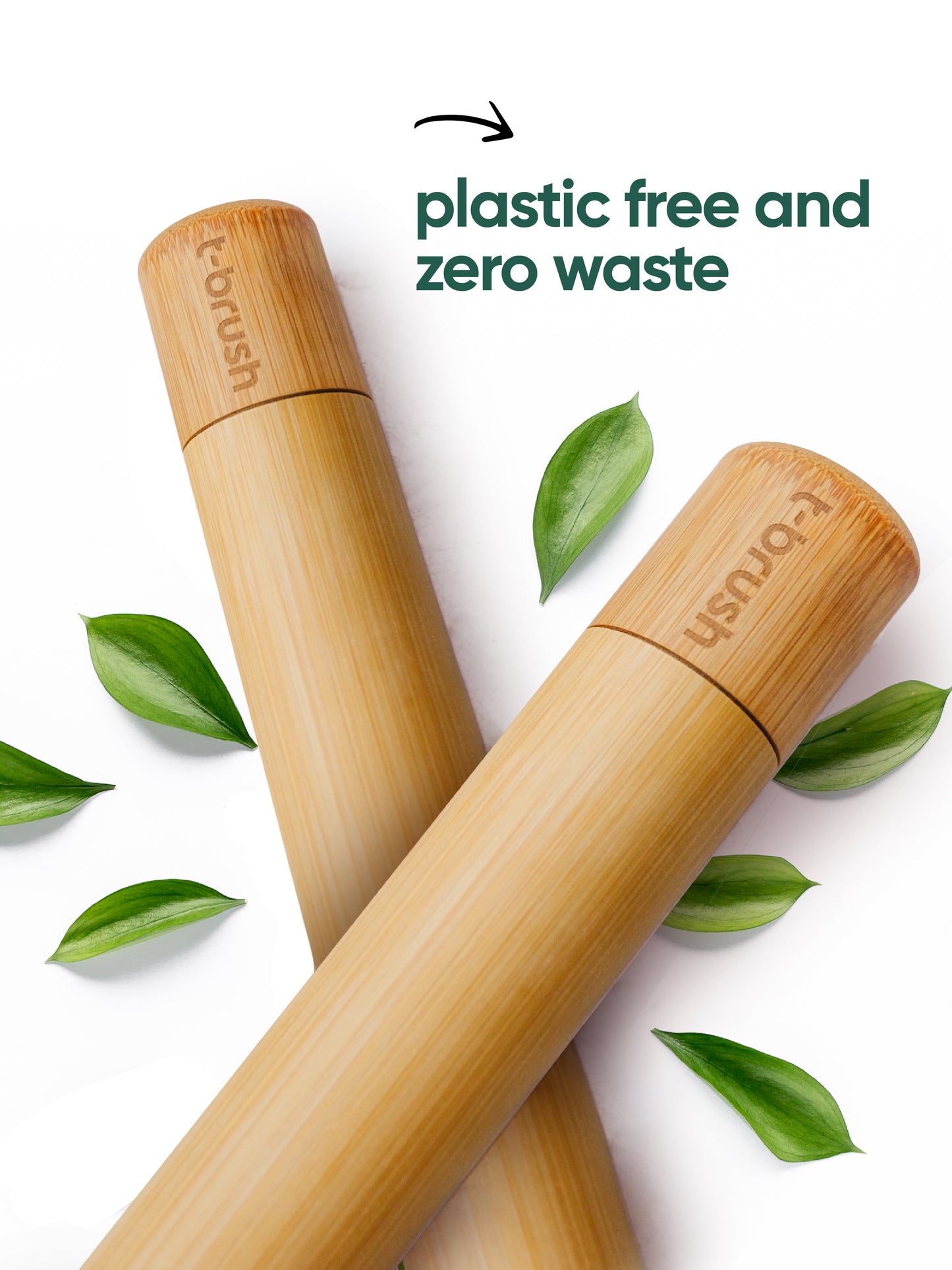 Bamboo Toothbrush Case