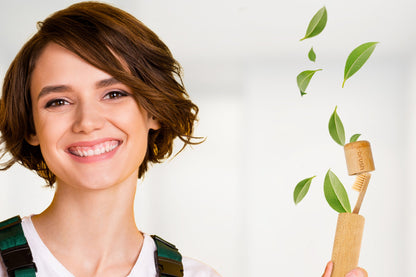 Bamboo Toothbrush Case